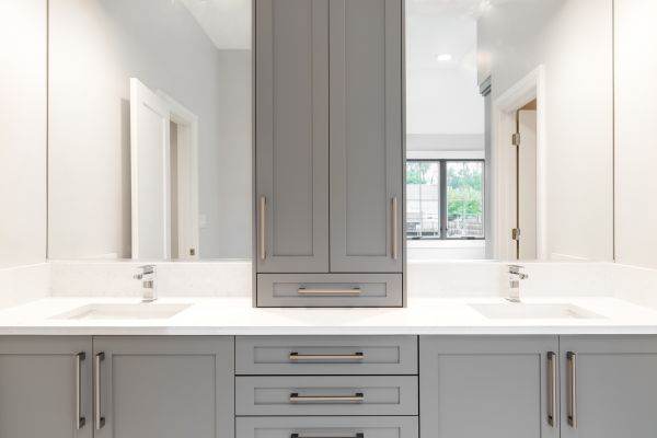 Bathroom Cabinet Refacing in Wimberley