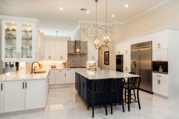Kitchen Island Construction in Wimberley