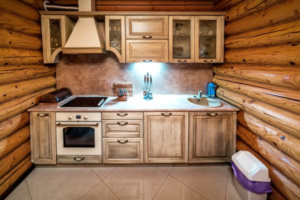 Rustic Cabinets Installation in Wimberley