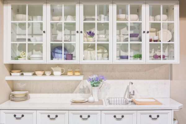 Glass Cabinets Installation in Wimberley