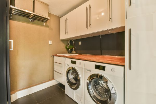 Laundry Cupboard Installation in Wimberley