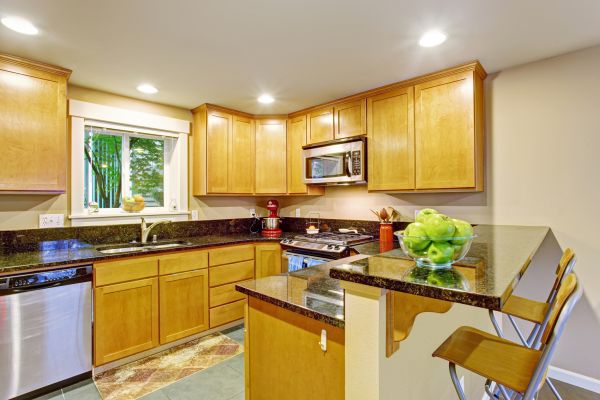 Maple Kitchen Cabinet Service in Wimberley