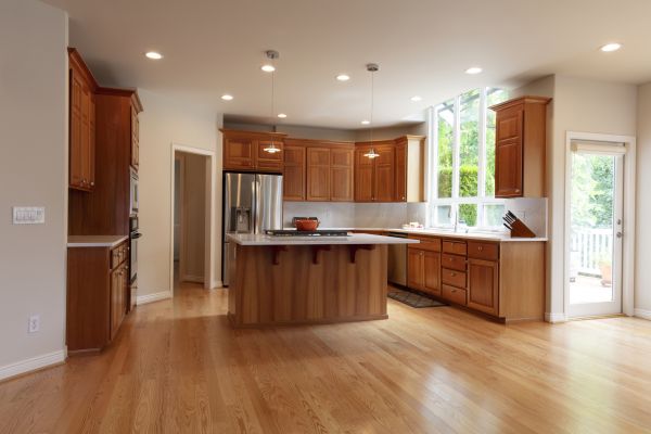 Oak Kitchen Cabinet Repair in Wimberley