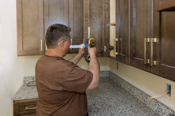 Furniture Handle Installation in Wimberley